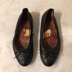 Authentic Chanel ballet flats